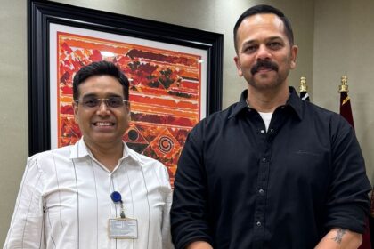 Rohit Shetty meets IPS Manoj Sharma