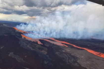 volcanic eruption