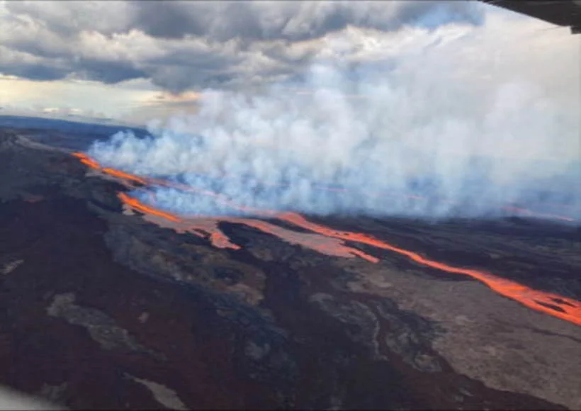 volcanic eruption