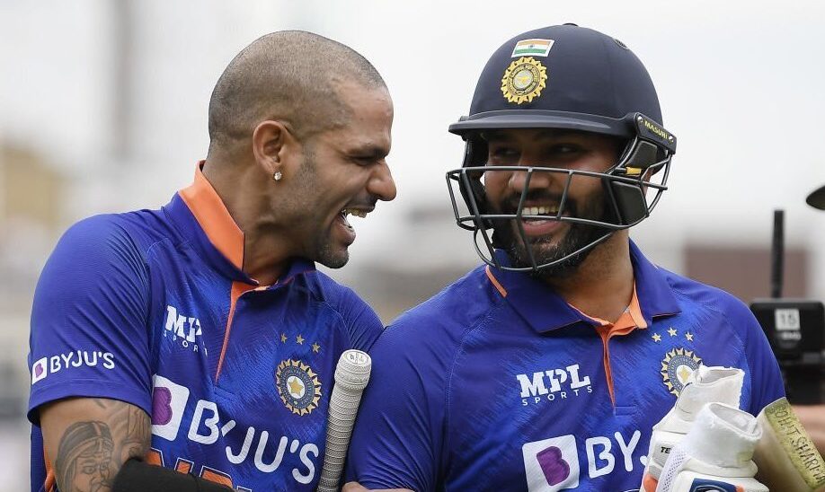 Rohit Sharma and Shikhar Dhawan