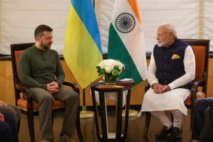 PM Modi and Volodymyr Zelensky