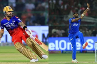 Virat Kohli and Jasprit Bumrah
