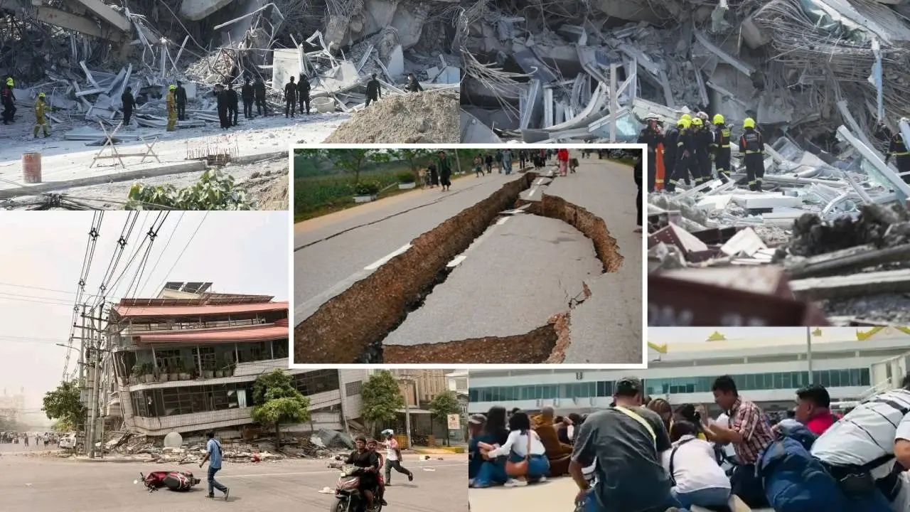 Earthquake in Myanmar