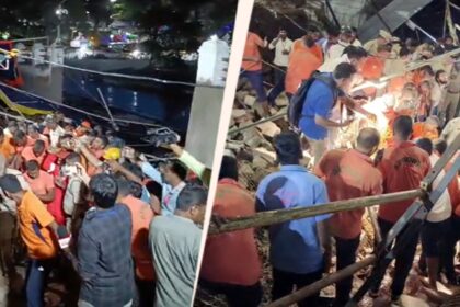 7 killed as wall collapses at temple