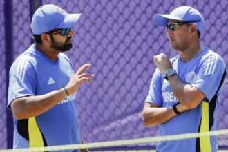 Rohit Sharma and Ajit Agarkar