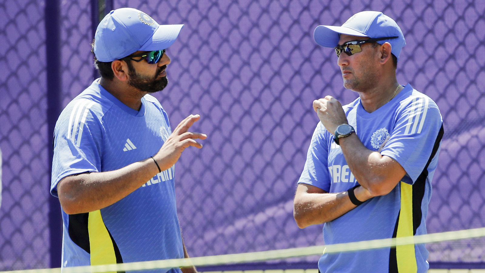 Rohit Sharma and Ajit Agarkar