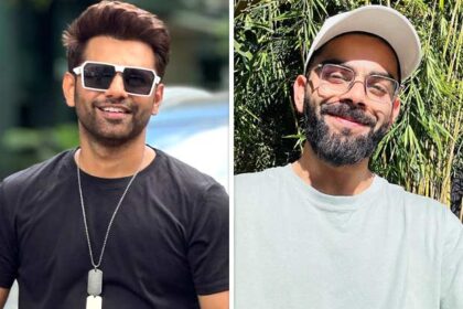 Rahul Vaidya and Virat Kohli