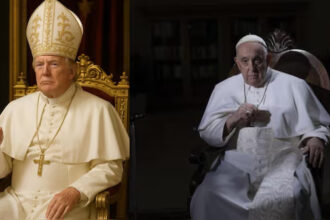 Trump mock Pope