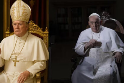 Trump mock Pope