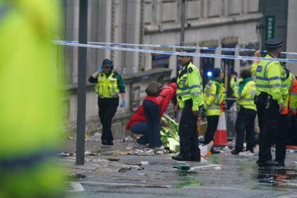 car rams crowd during Liverpool's victory parade