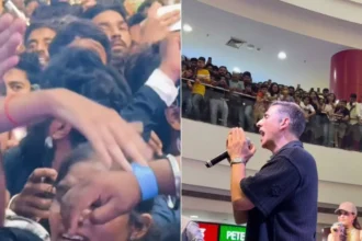 Akshay Kumar requests fans at Pune mall
