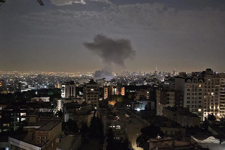 Israel and Iran exchange fire