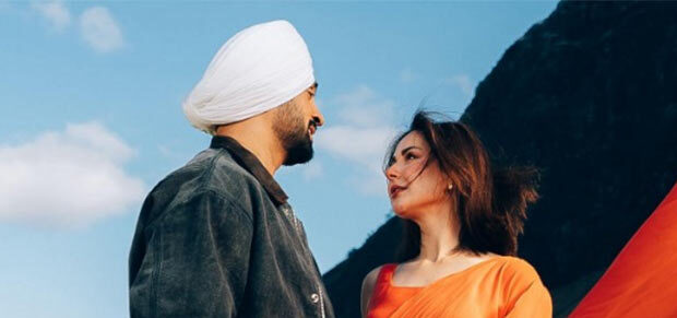 Diljit Dosanjh and Pakistani Actor Hania Aamir