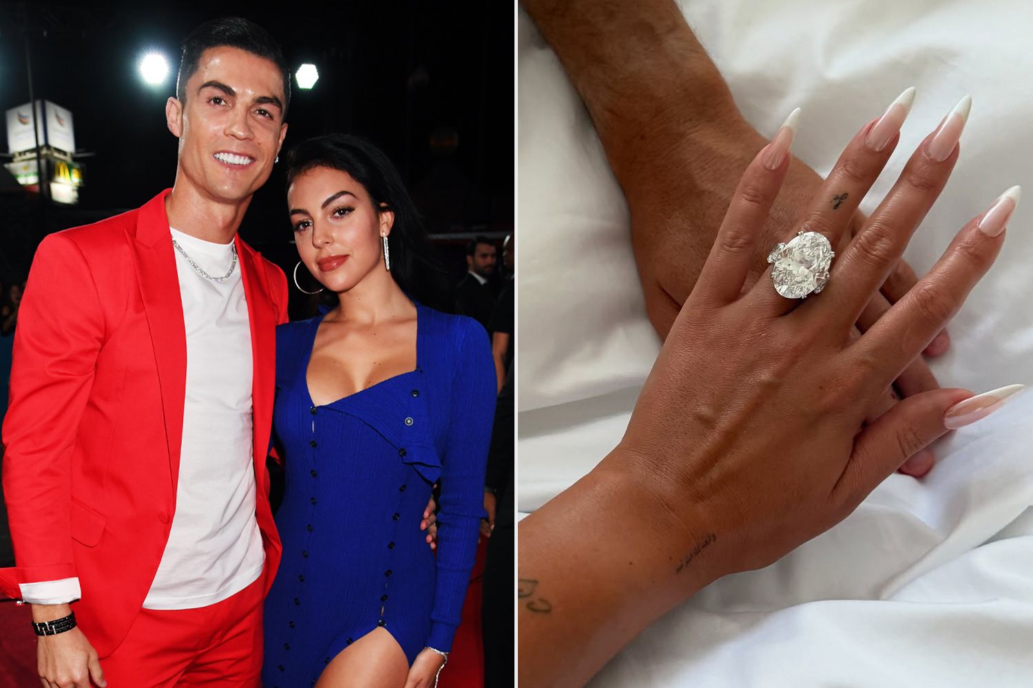 Cristiano Ronaldo and Georgina Rodriguez